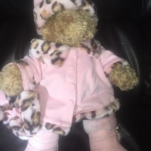 Build-A-Bear Bunny all Dolled Up Pink